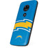 NFL Los Angeles Chargers Large Logo Moto E5 Play Skin
